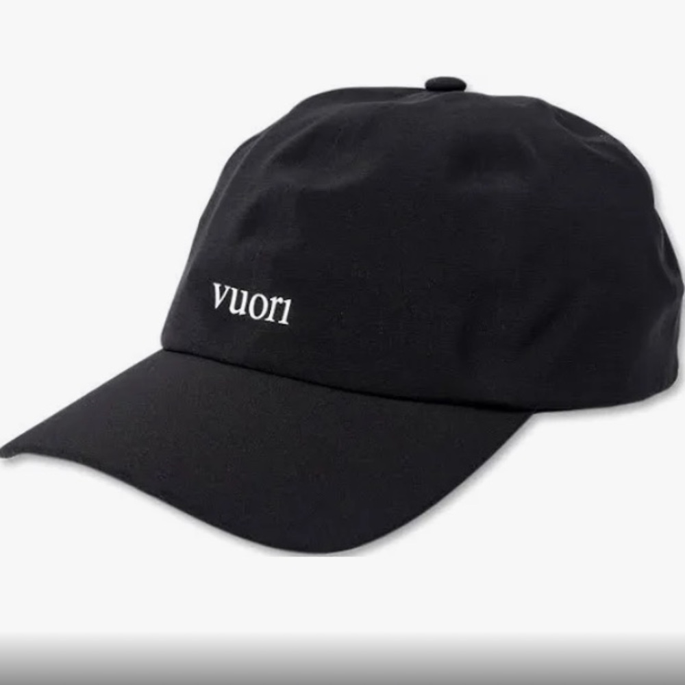 Vuori Black Baseball Cap